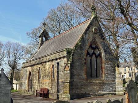 All Saints Cemetery Chapel, Padiham Cemetery, Blackburn Road, Padiham
