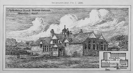 Board Schools, Aylesbury Road, Bromley, Kent (Architectural Competition).