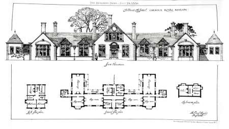 Children's Convalescent Hospital. Cheadle Royal Asylum