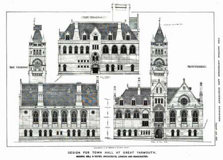 Yarmouth Town Hall (Architectural Competition)