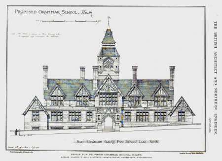Heath Grammar School, Halifax (Architectural Competition)