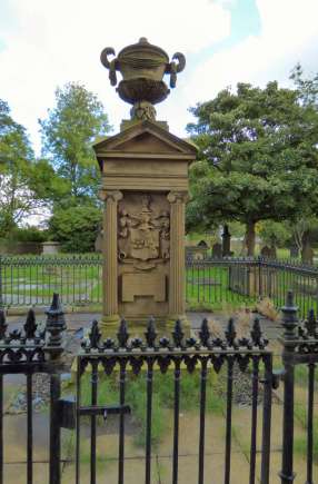 Monument to Francis Dukinfield Astley, Unitatian Church Graveyard, Dukinfield