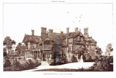 House at Thorneyholme Estate, Knutsford, for Charles J. Galloway