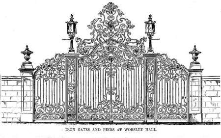 Iron Gates and Piers Worsley New Hall