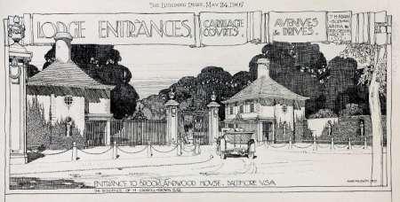 Two Lodges etc Brooklandwood House near Baltimore USA