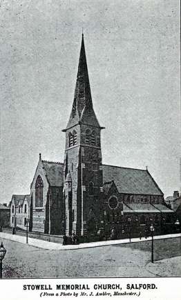 Stowell Memorial Church Regent Road and Trafford Road Salford