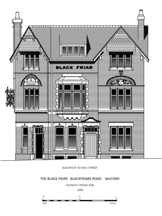 "Black Friar" Public House  Salford