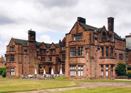 Thornton Manor, Cheshire: South West Front