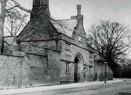 Gatehouse and Chapel. Bishopscourt, 443-445 Bury New Road, Kersal, Salford