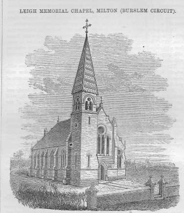 Milton Methodist Chapel, Baddeley Road, Burslem