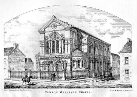 Fenton Wesleyan Chapel, Temple Street, Fenton