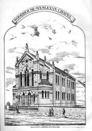 Wesley Chapel (later Trinity Methodist Church), 23, Chapel Street, Woodhouse, Sheffield