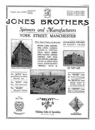 Jones Brothers Warehouse 12 York Street Manchester