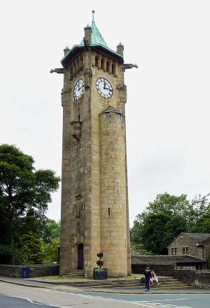 Lindley Clock Tower, Lidget Street and Daisy Lee Lane, Lindley, Huddersfield