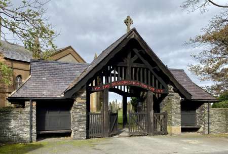 Lychgate, Church of St. Michael and All Angels, Kirk Michael, Isle of Man