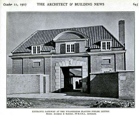 Cottages at The Wilderness, Leyton