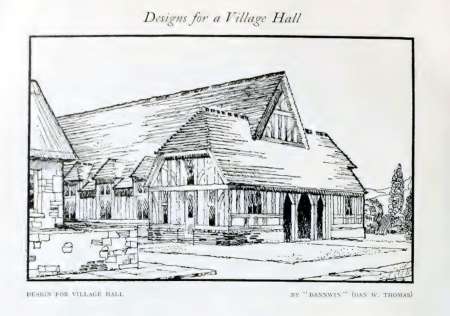 Design for a Village Hall (Architectural Competition)