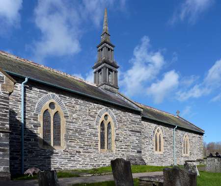 Church of St. Cynllo, Llangoedmor, Cardiganshire