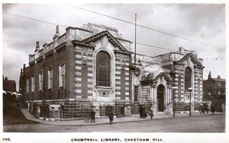 Crumpsall District Library: Cheetham Hill Road Cheetham Hill