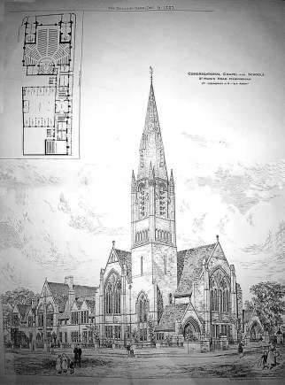 Congregational Chapel and Schools St Mary’s Road, Manningham